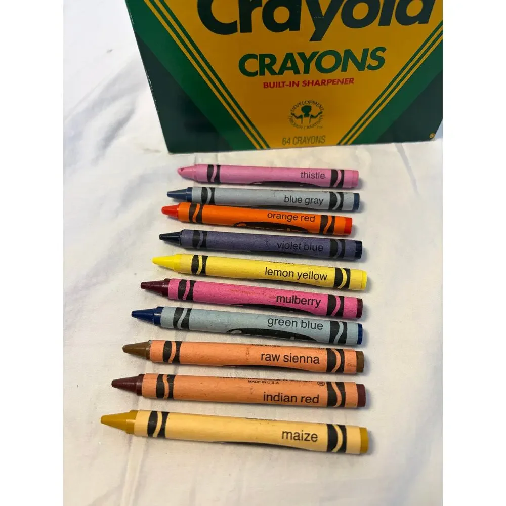 Crayola vtg crayons